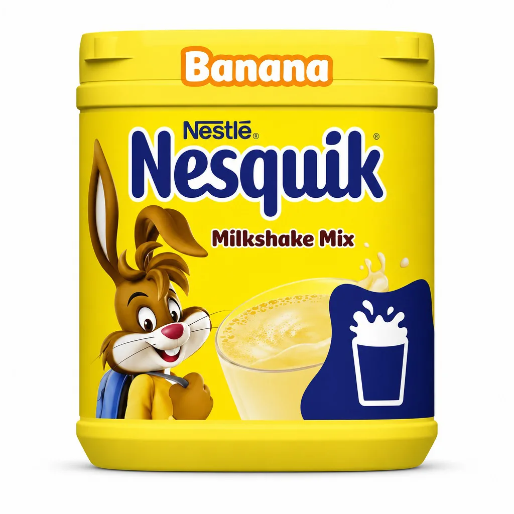 Nestle Nesquik Banana Flavor Milkshake Mix