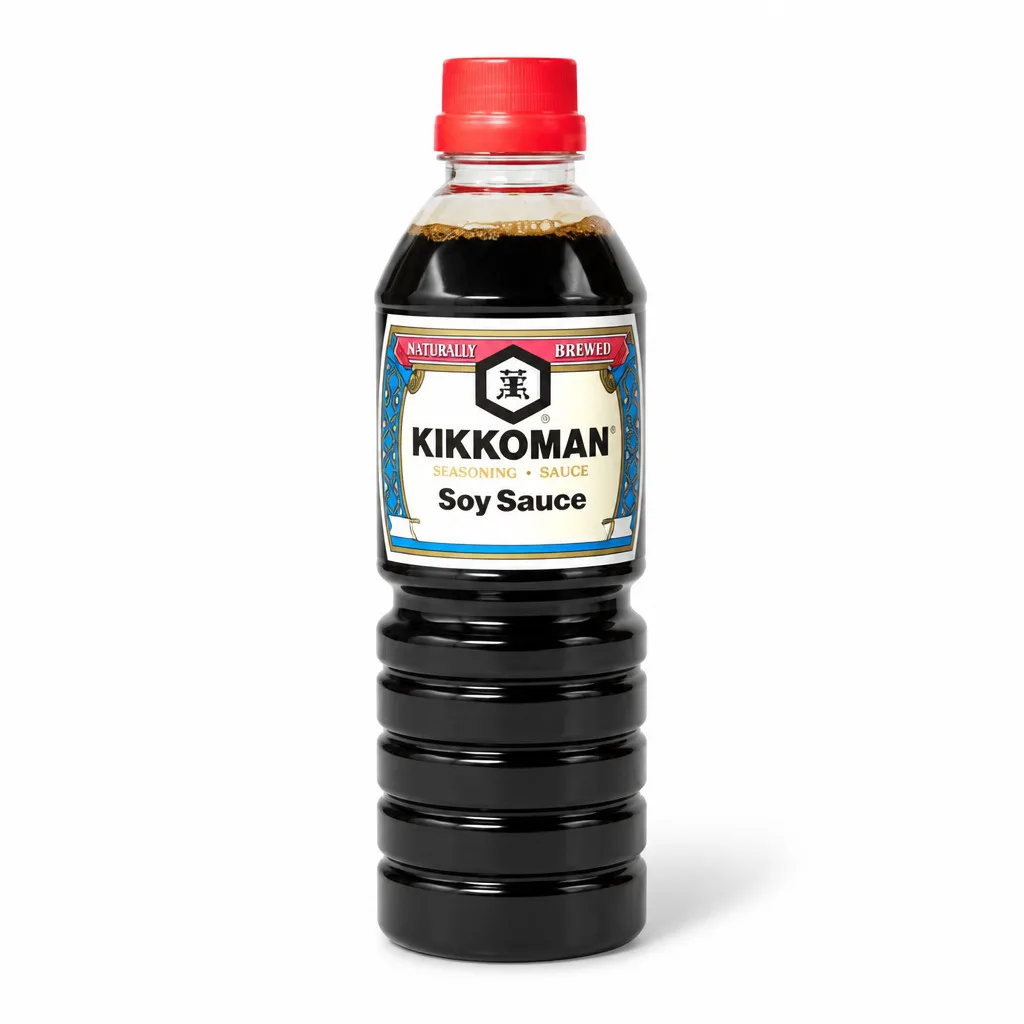 Kikkoman Naturally Brewed Soy Sauce 600ml