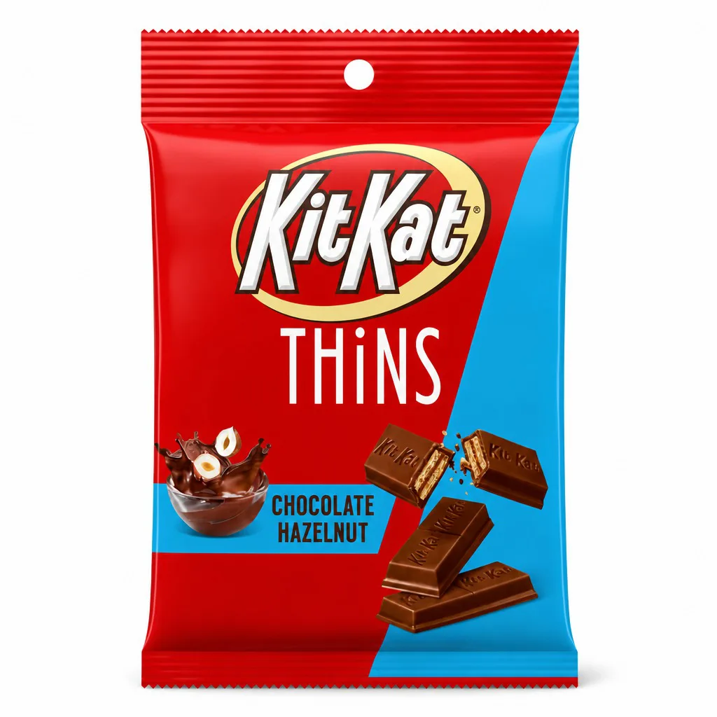 KitKat Thins Chocolate Hazelnut 87g