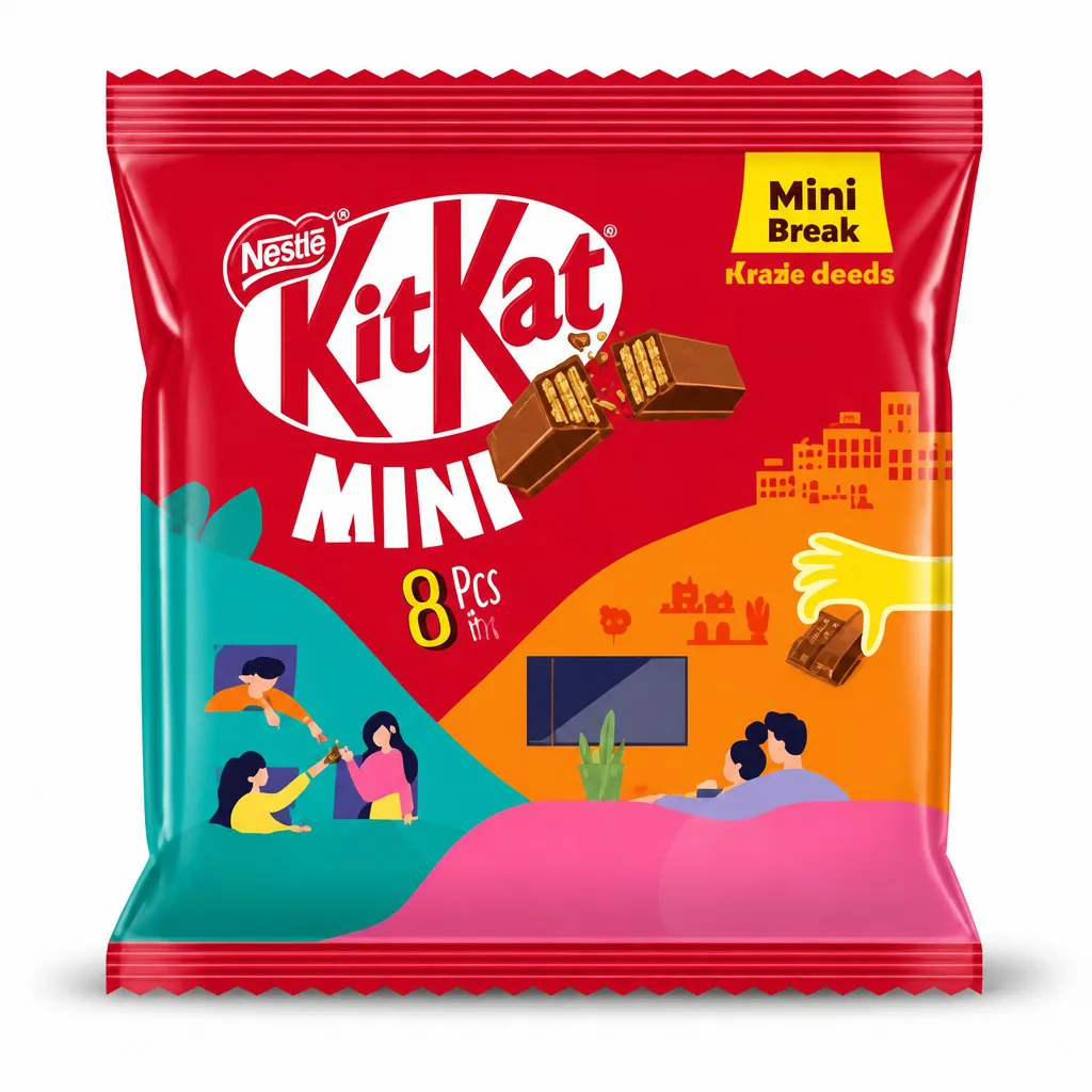 KitKat Mini Size 8 Pcs Pack 72g