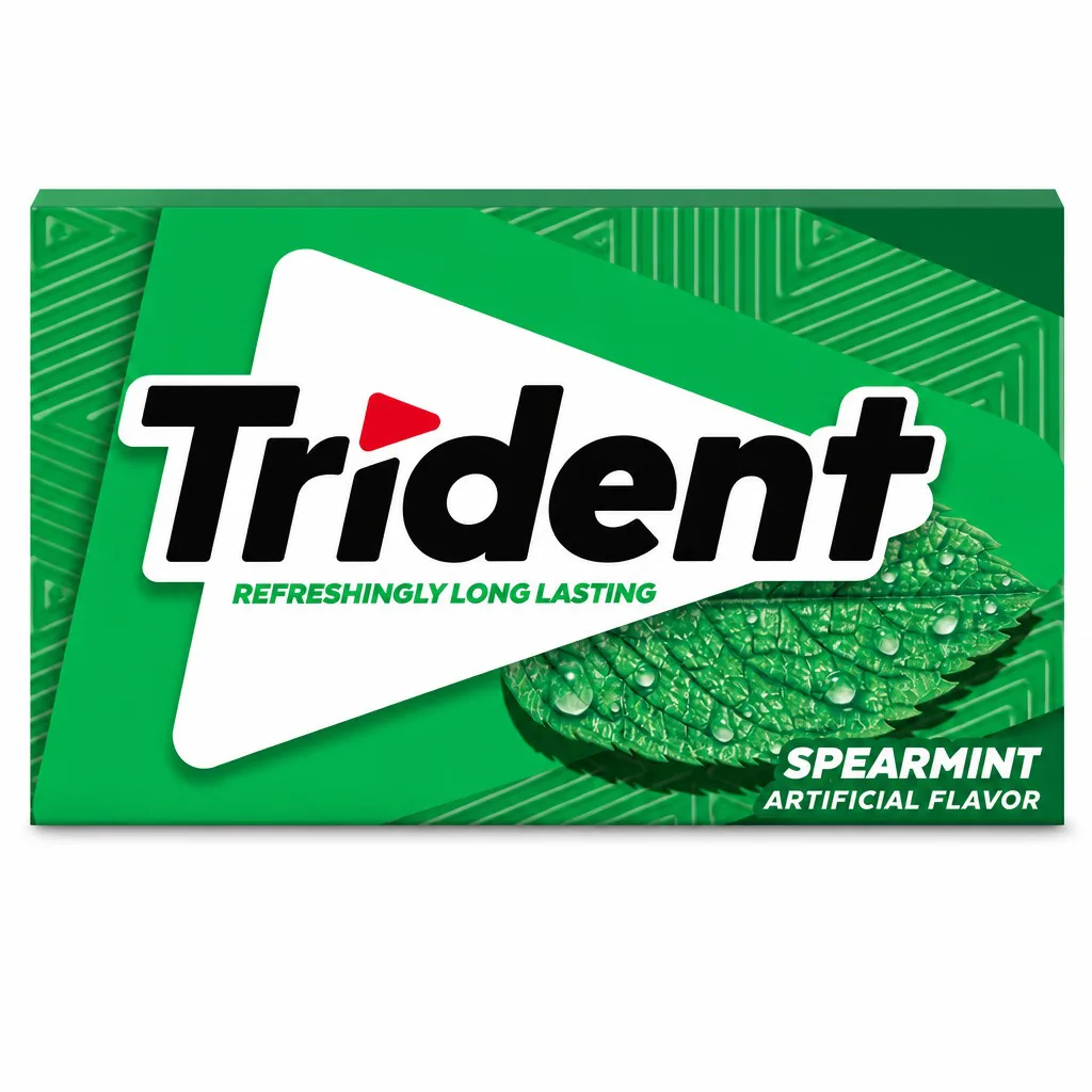 Trident Spearmint Sugar Free Gum