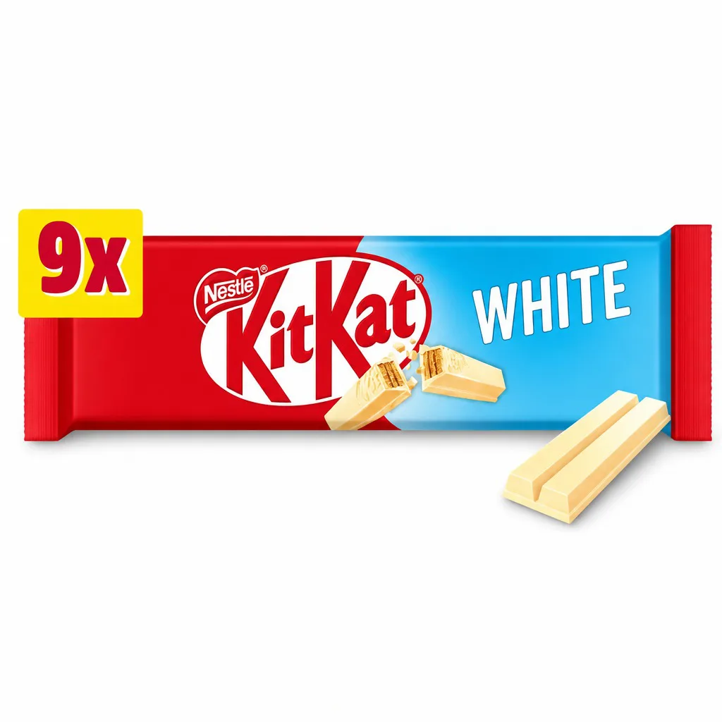 KitKat White 2 Fingers 9x Pack