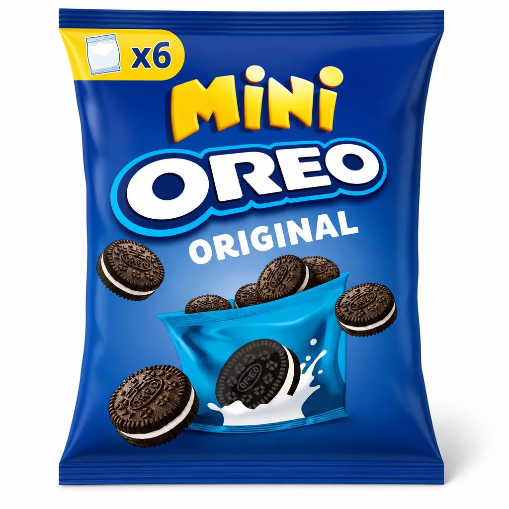 Mini Oreo Original Sandwich Biscuits 114g