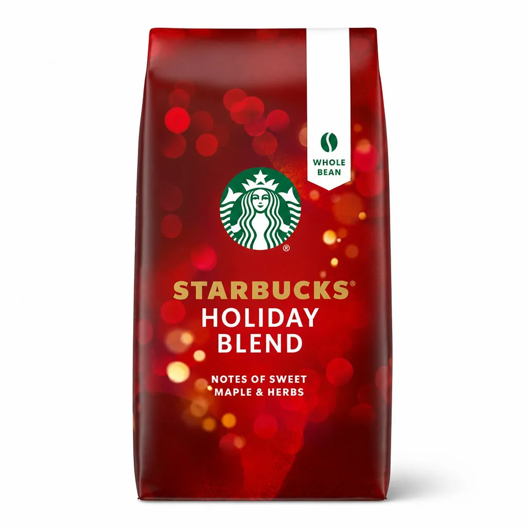 Starbucks Holiday Blend Whole Bean Coffee 17oz
