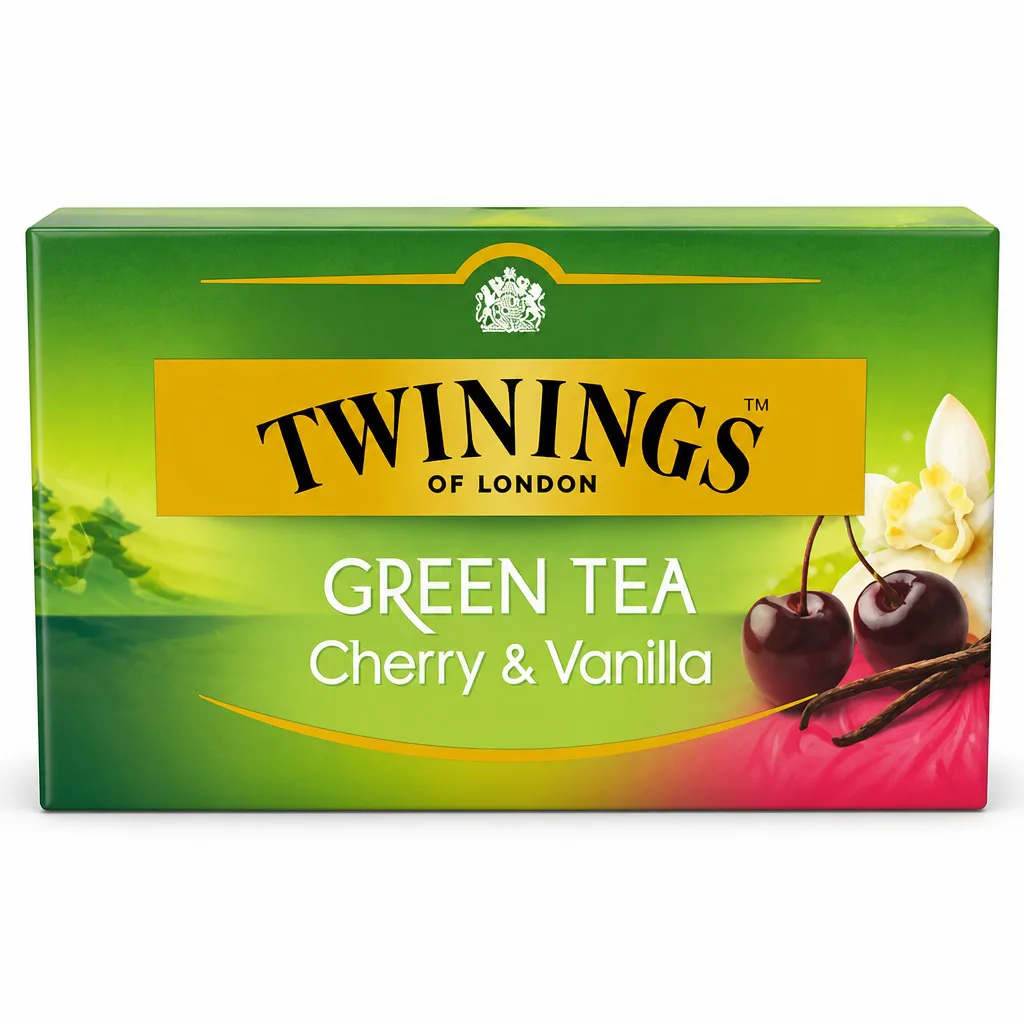 Twinings Green Tea Cherry and Vanilla 42.5g