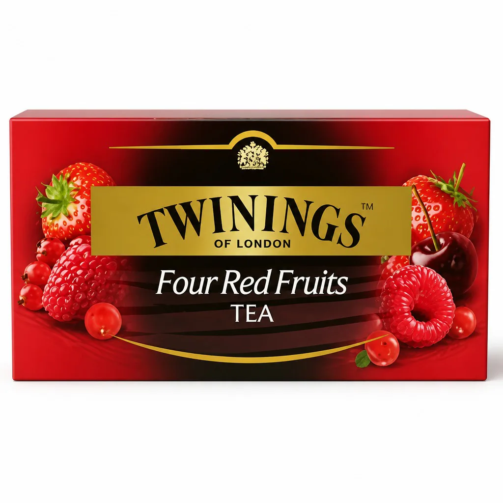 Twinings Four Red Fruits Tea Sweet and Indulgent 50g