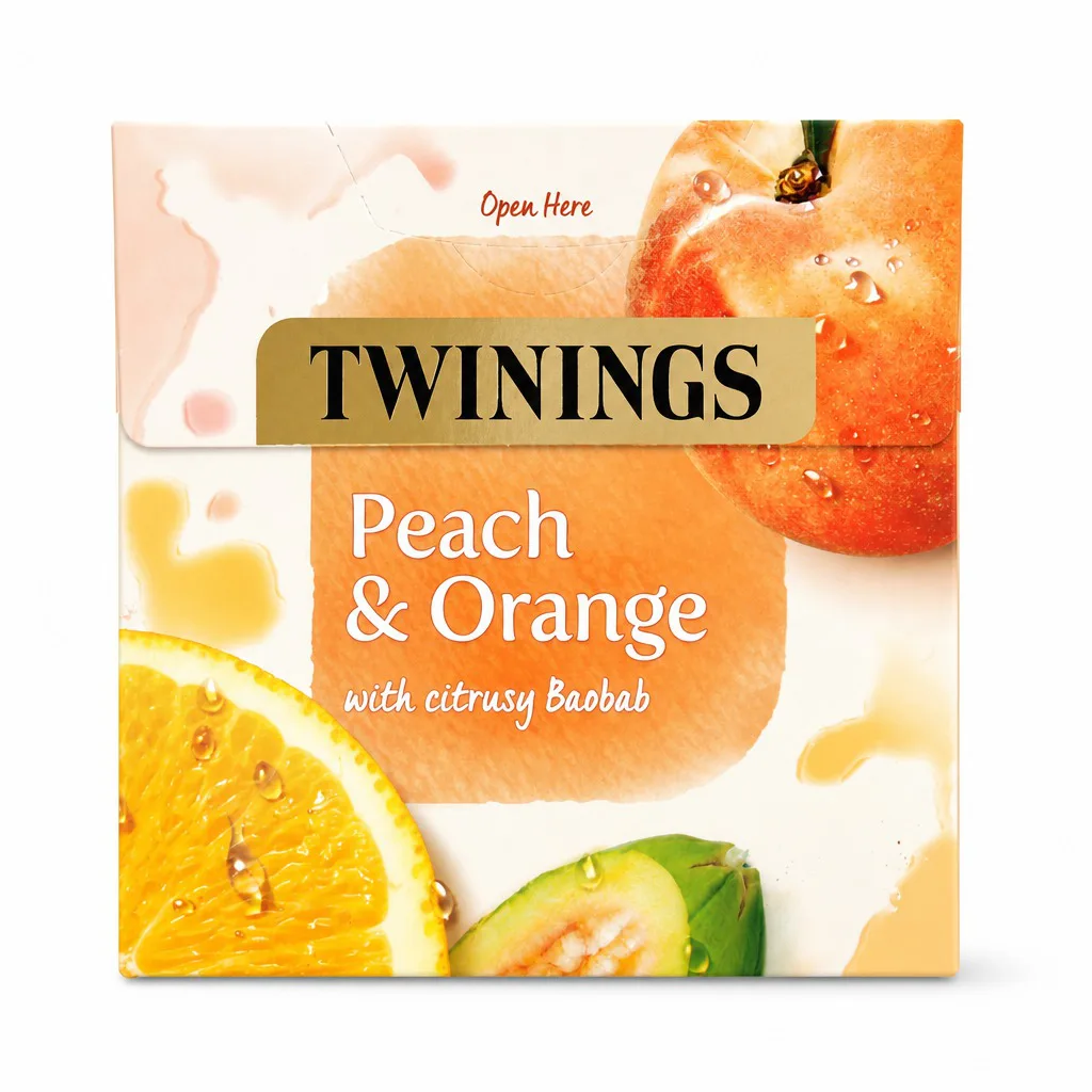 Twinings Peach and Orange Tea 20 Bags