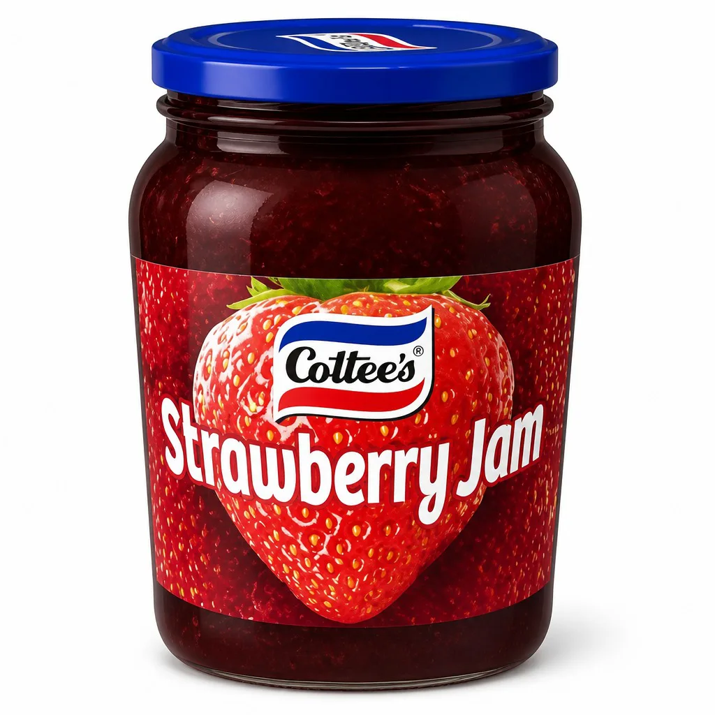 Cottee's Strawberry Jam 500g