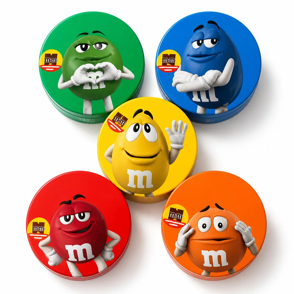 M&M Chocolate Tin Box 200g