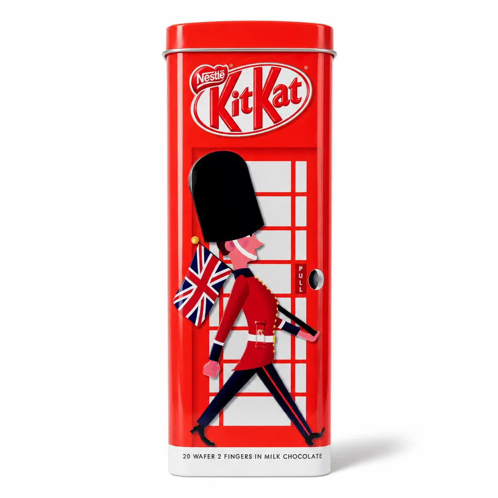 KitKat 2F Milk Phone Box Tin 414g