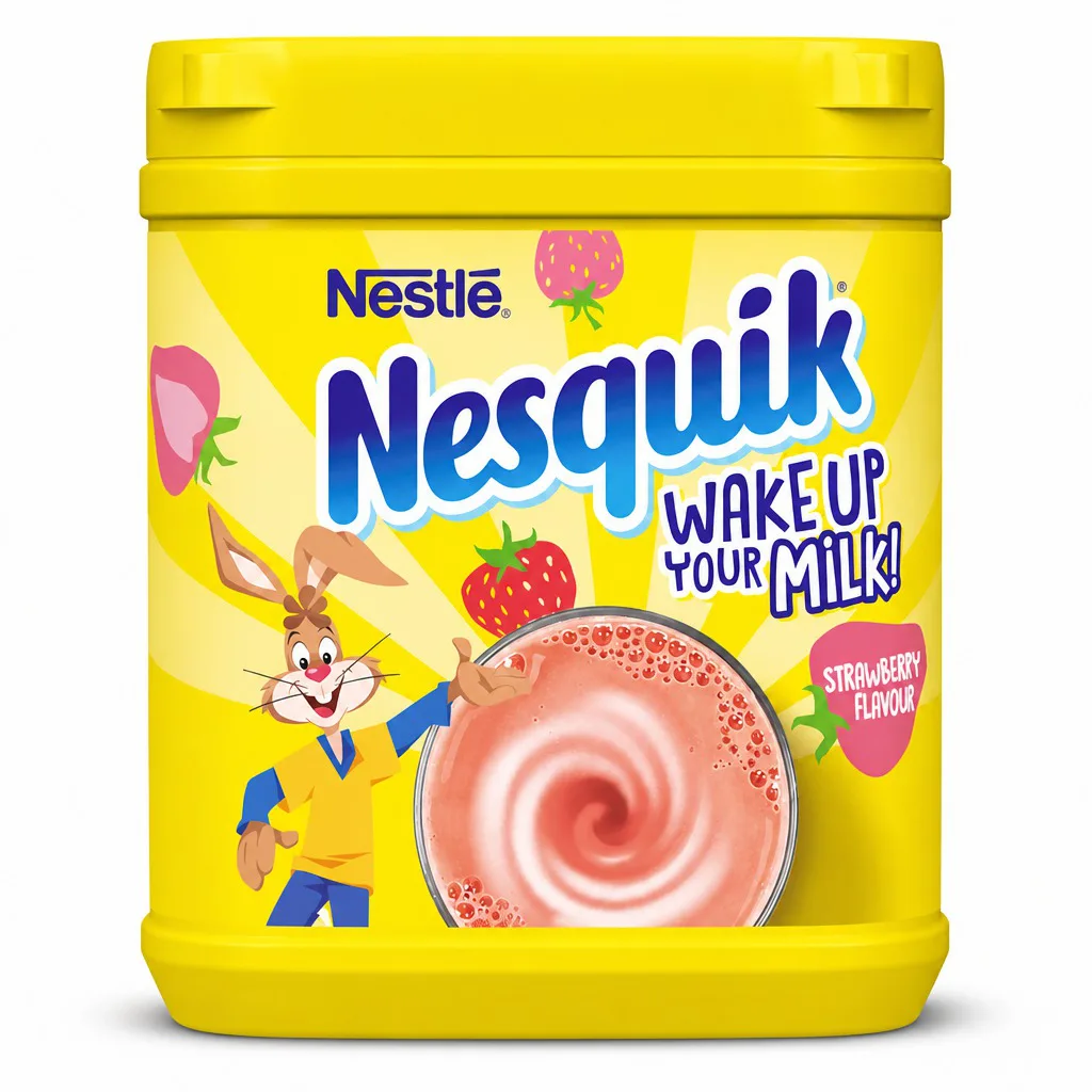 Nestle Nesquik Strawberry Milkshake Mix