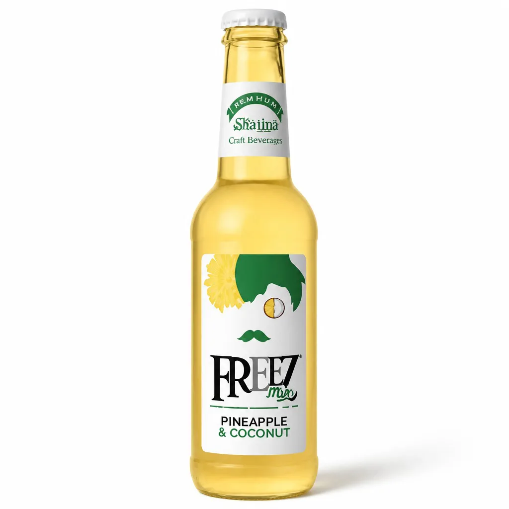 Freez Mix Pineapple & Coconut Carbonated Flavored Drink