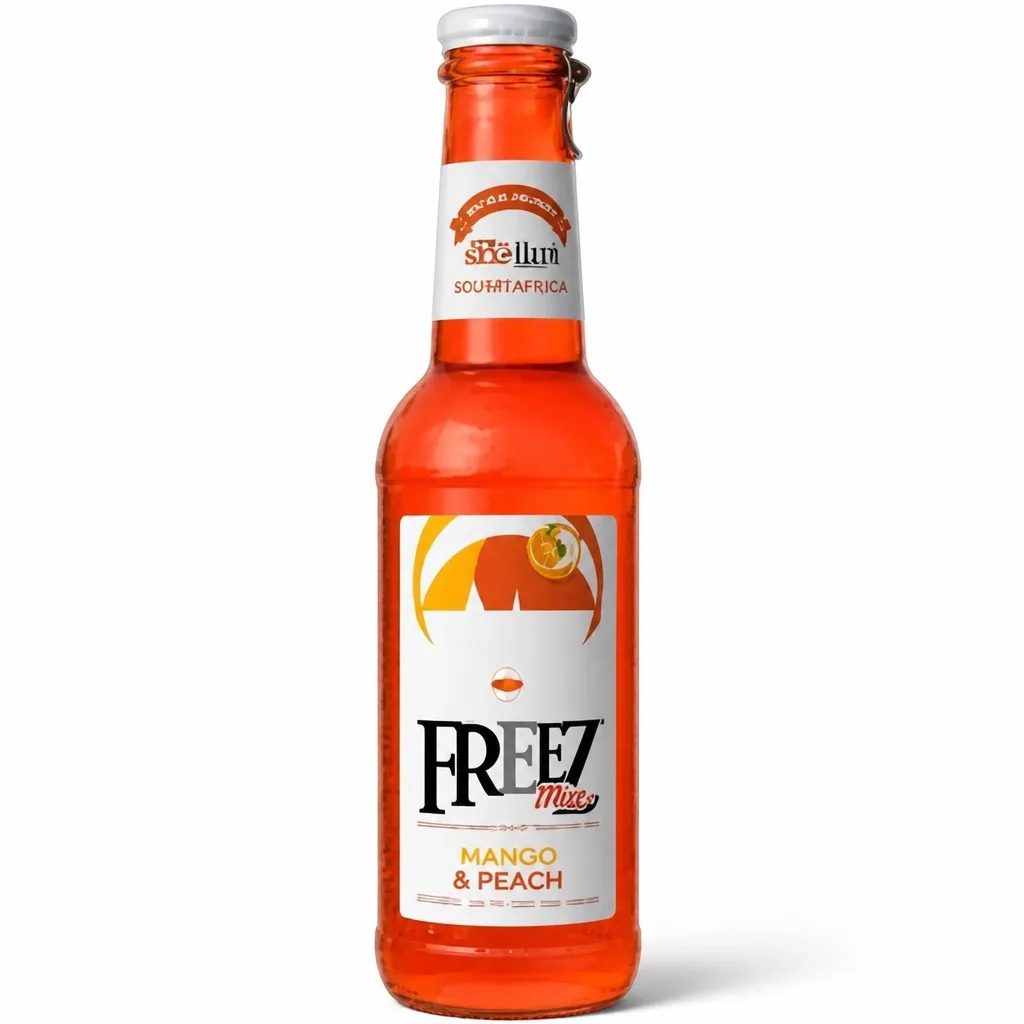 Freez Mix Mango & Peach Carbonated Flavored Drink