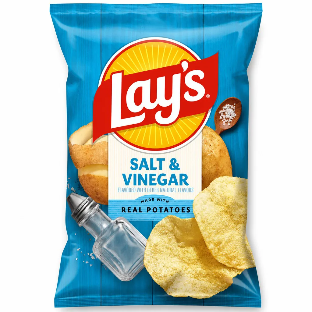 Lays Salt and Vinegar Potato Chips