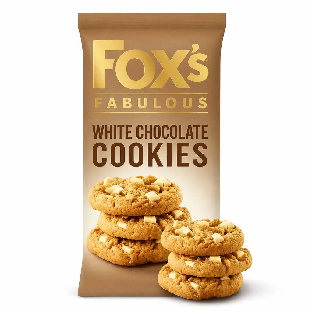 Fox's Fabulous White Chocolate Cookies 180g