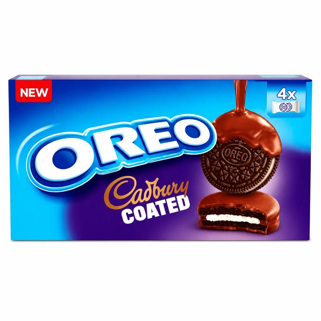 Oreo Cadbury Coated Biscuits 164g