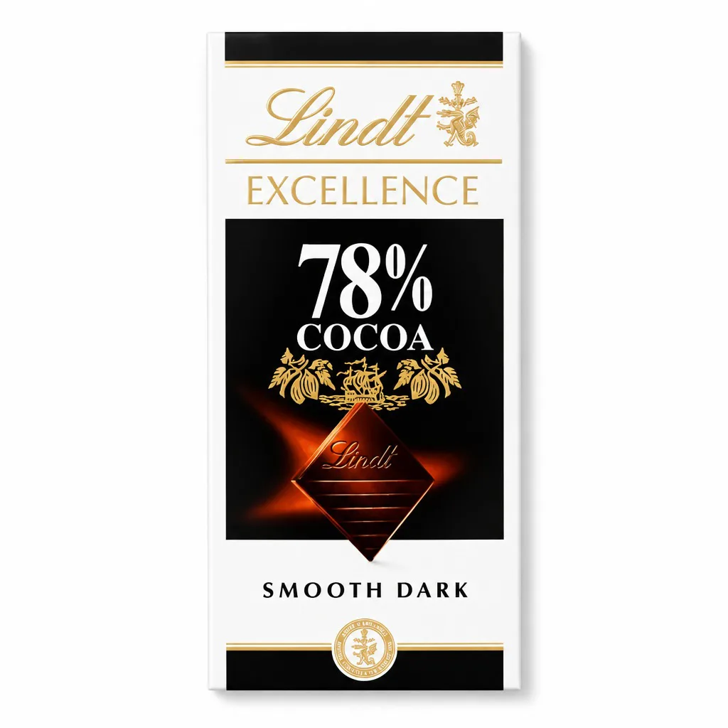 Lindt Excellence 78% Cocoa Dark Chocolate 100g