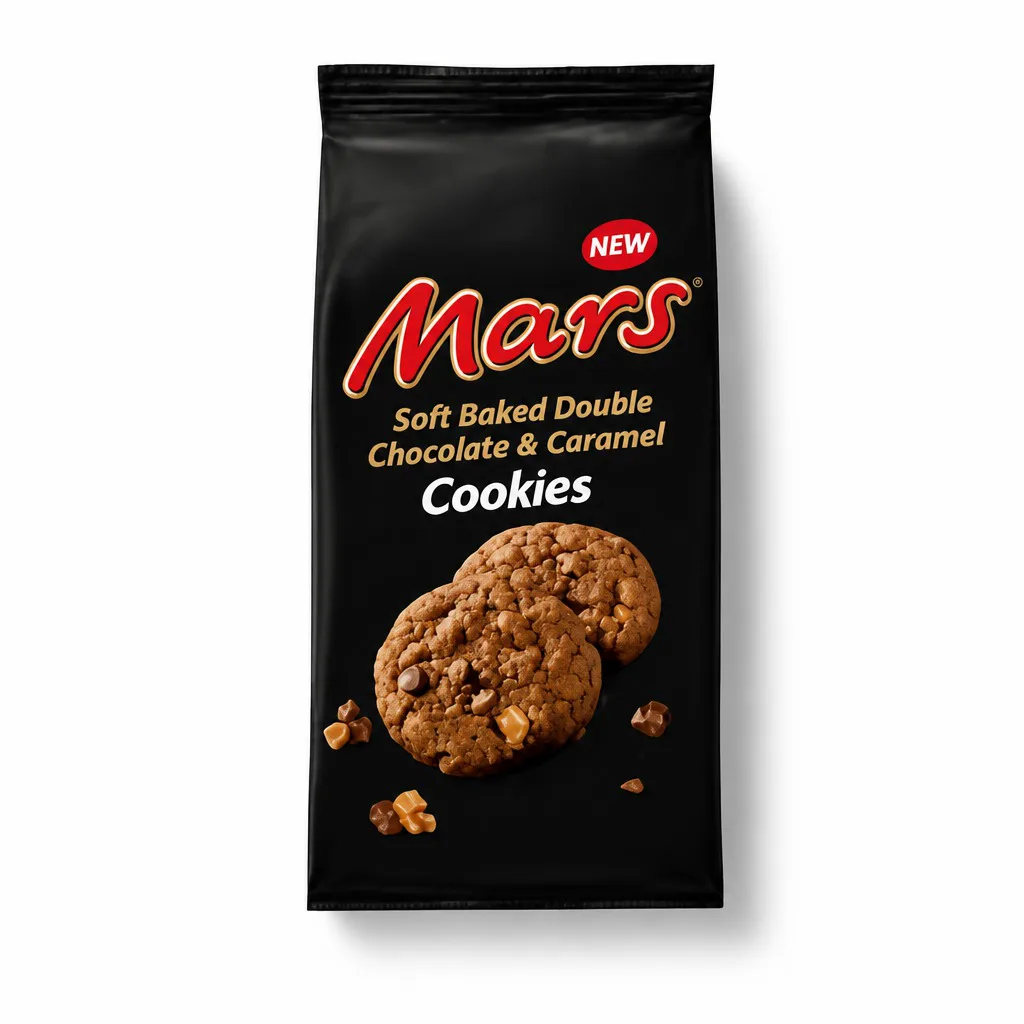 Mars Soft Baked Double Chocolate & Caramel Cookies 162g