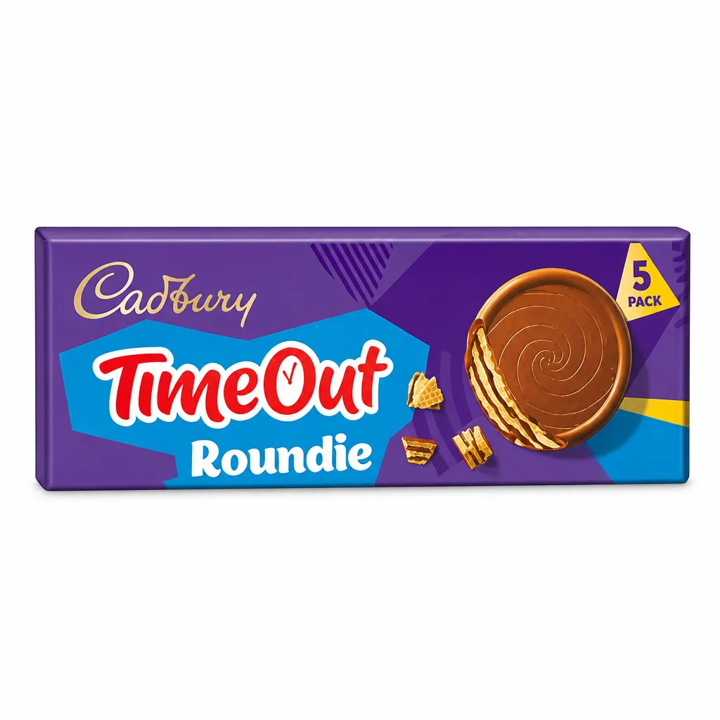 Cadbury TimeOut Roundie Milk Chocolate Wafer 150g