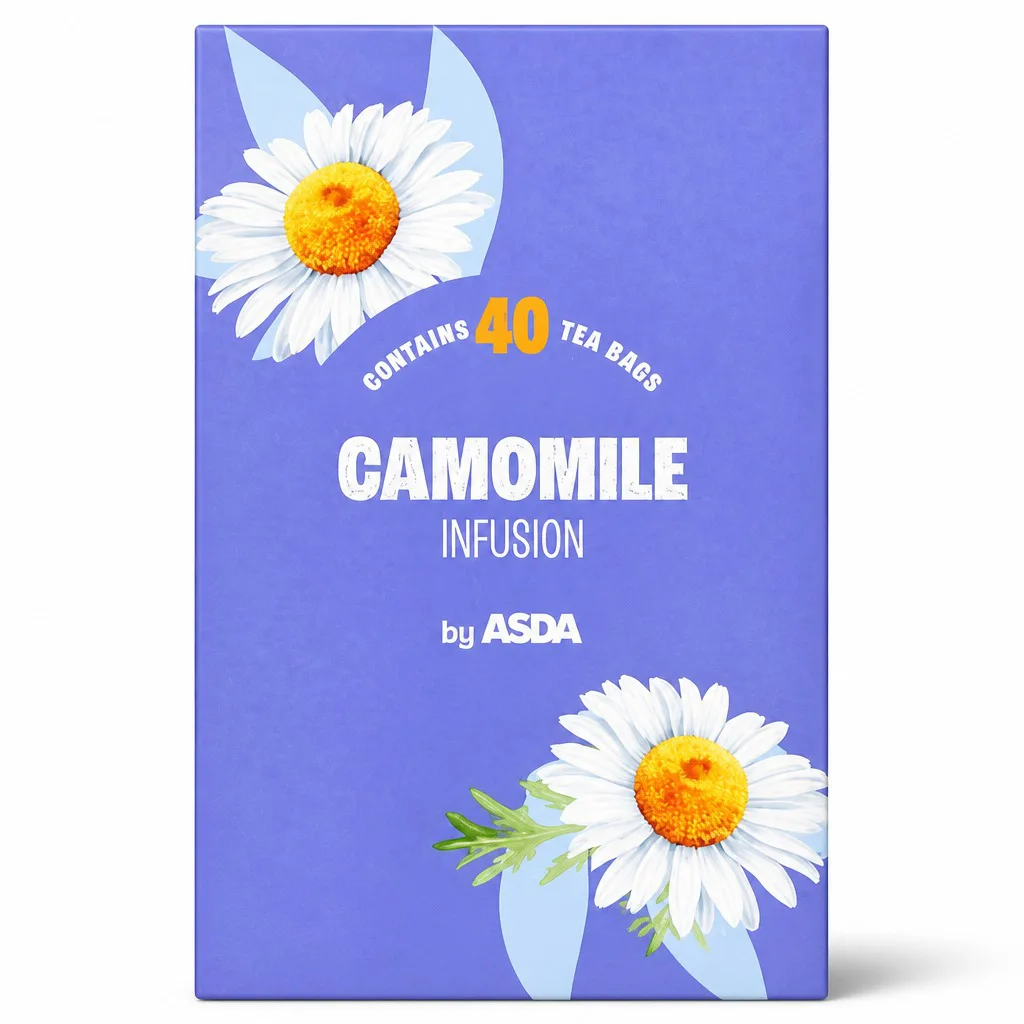 Asda Camomile Tea 40 Bags 60g