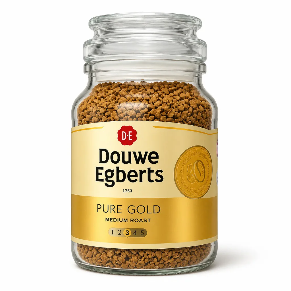 Douwe Egberts Pure Gold Medium Roast Instant Coffee 95g