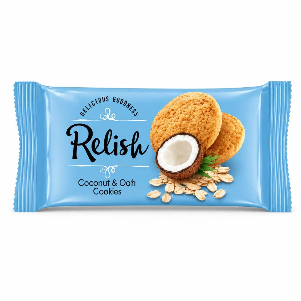 Relish Coconut & Oat Cookies 252g