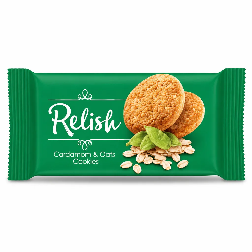 Relish Cardamom & Oat Cookies 252g