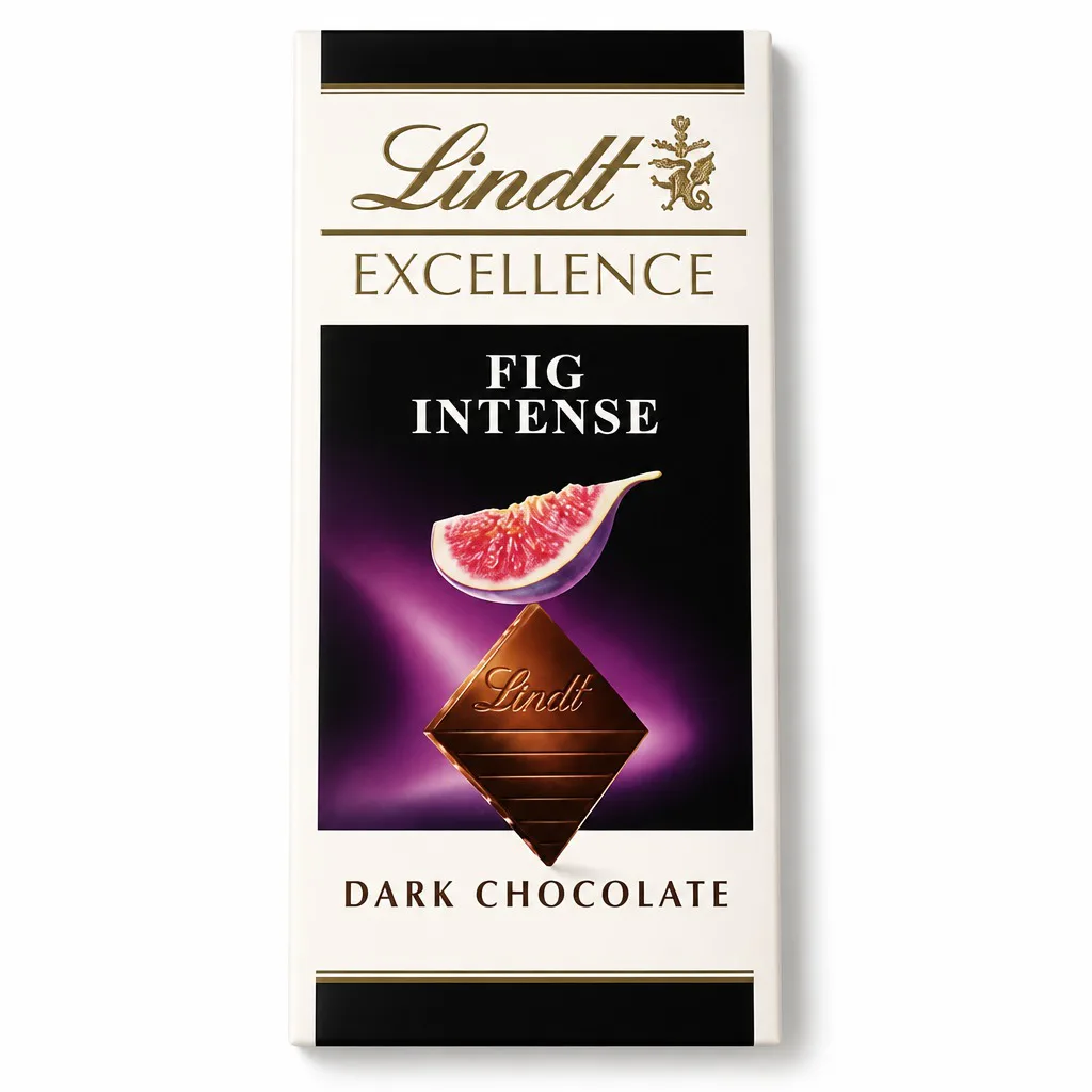 Lindt Excellence Intense Fig Dark Chocolate 100g