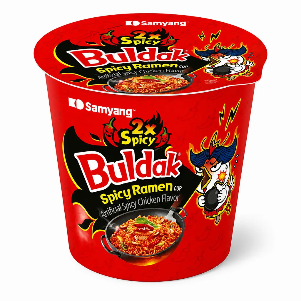 Samyang 2x Spicy Hot Chicken Flavor Ramen Cup Noodles 70g