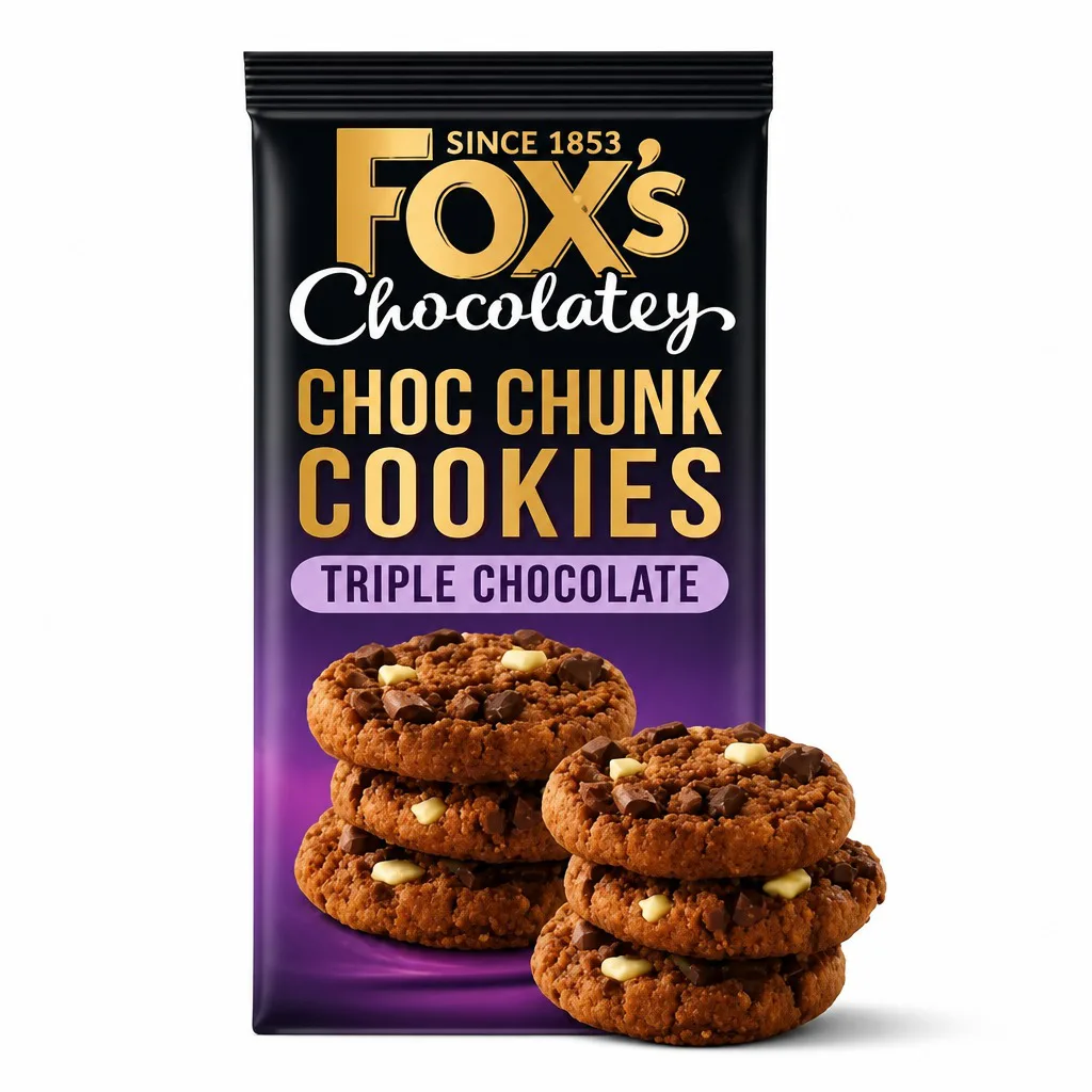Fox's Triple Chocolate Cookies Biscuits 180g