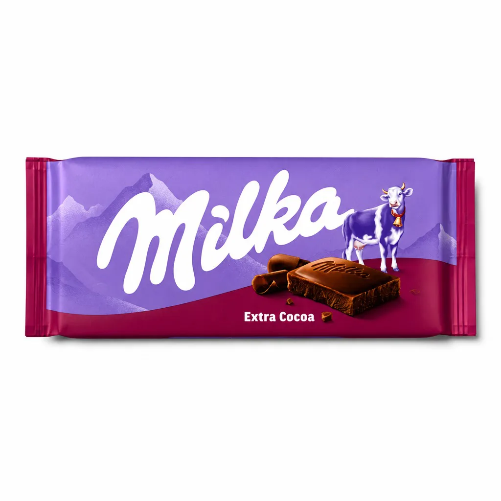 Milka Extra Cocoa Chocolate 100g