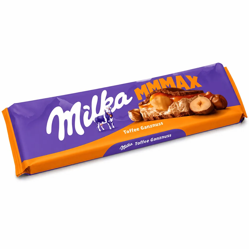 Milka Toffee Whole Nuts Chocolate 300g