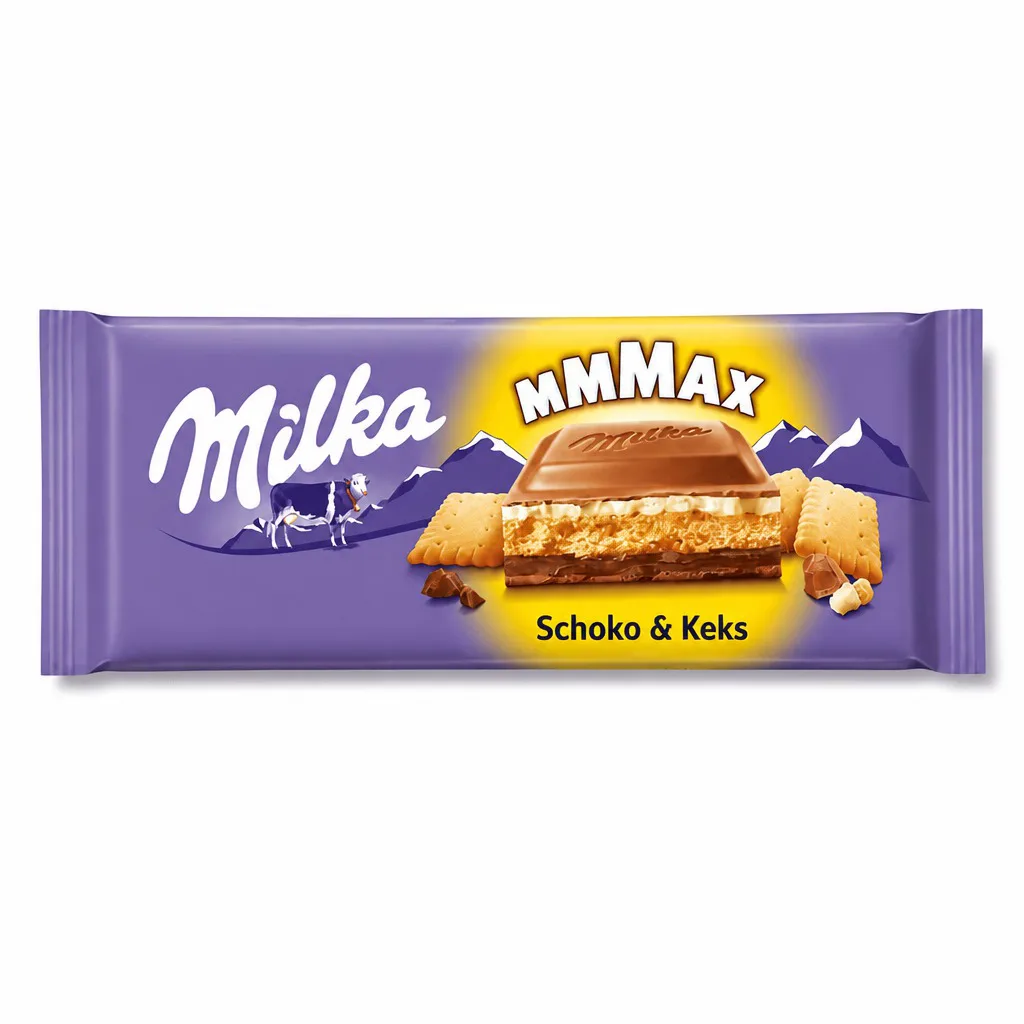 Milka Choco and Biscuit Chocolate 300g