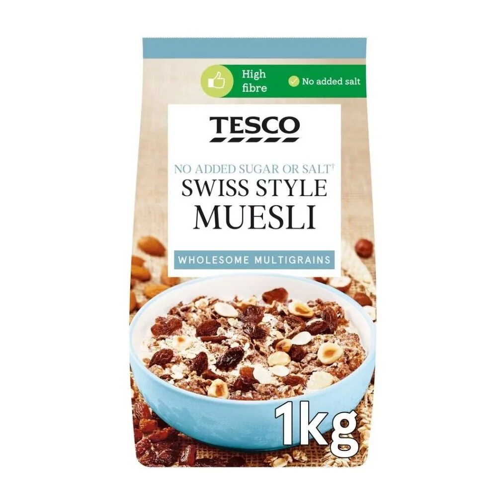 Tesco Swiss Style Muesli 1kg