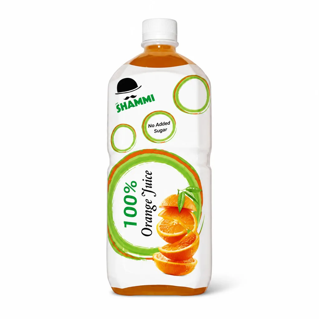 Mr Shammi No Added Sugar Orange Juice 1L