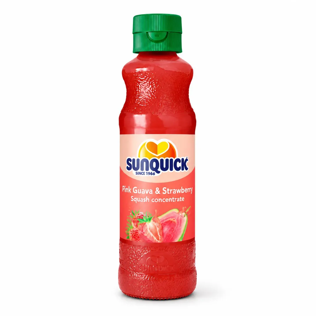 Sunquick Pink Guava and Strawberry Juice 300ml
