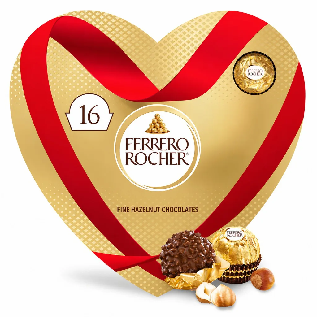 Ferrero Rocher Heart Gift Box 16pc 200g