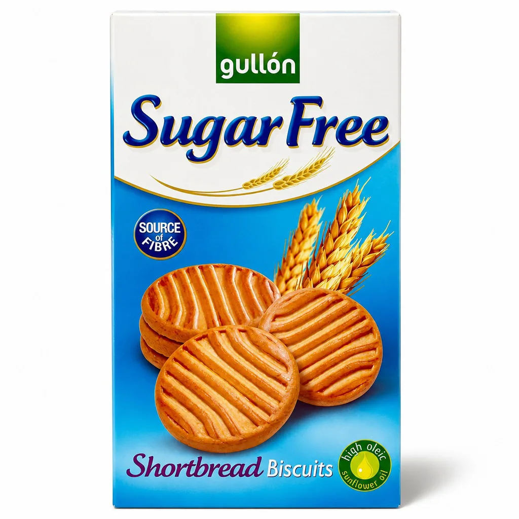 Gullon Sugar Free Shortbread Biscuit 330g