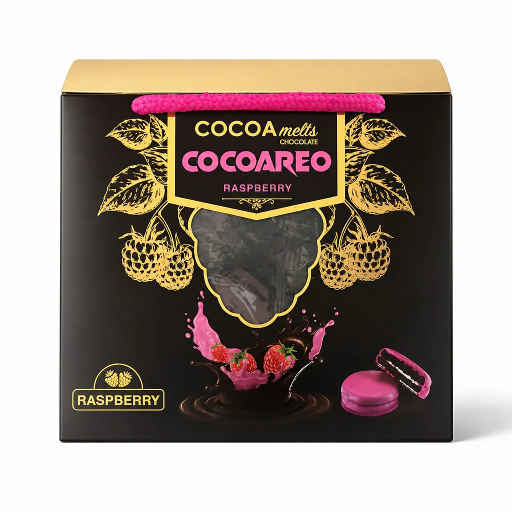 Cocoa Melts Chocolate Cocoareo Raspberry 200g