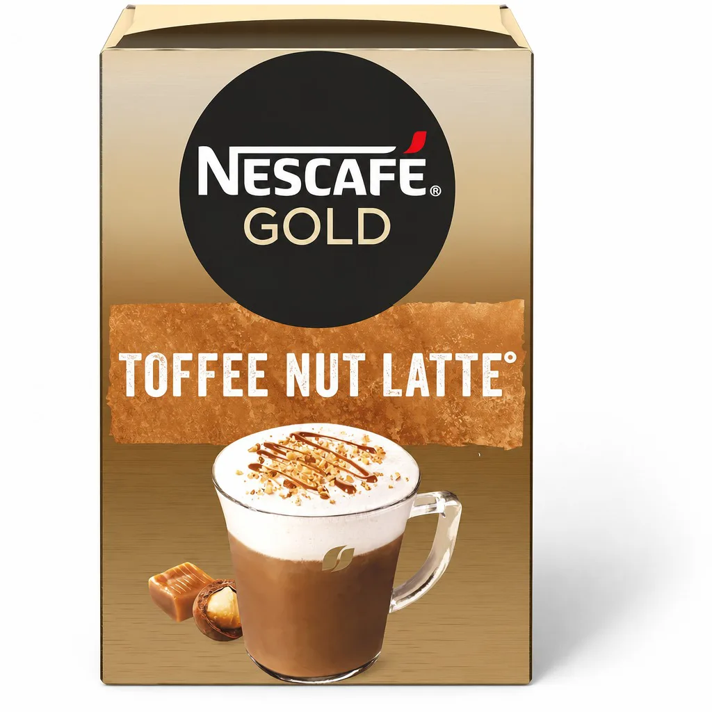 Nescafe Gold Toffee Nut Latte 156g