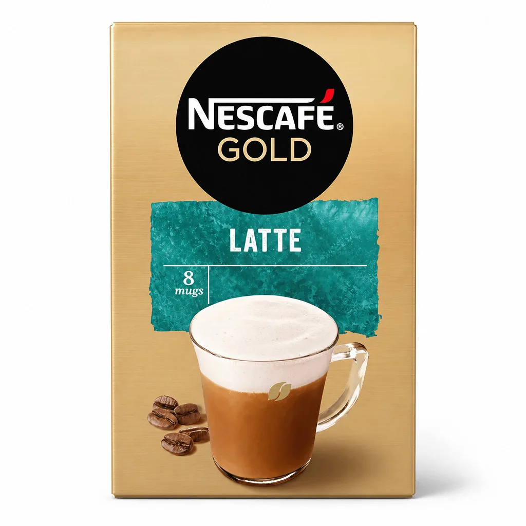 Nescafe Gold Latte 8X15.5G