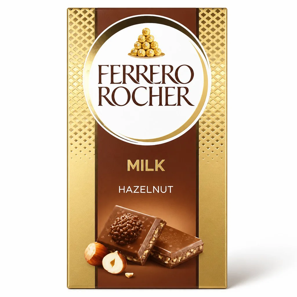 Ferrero Rocher Original Milk Chocolate 90g