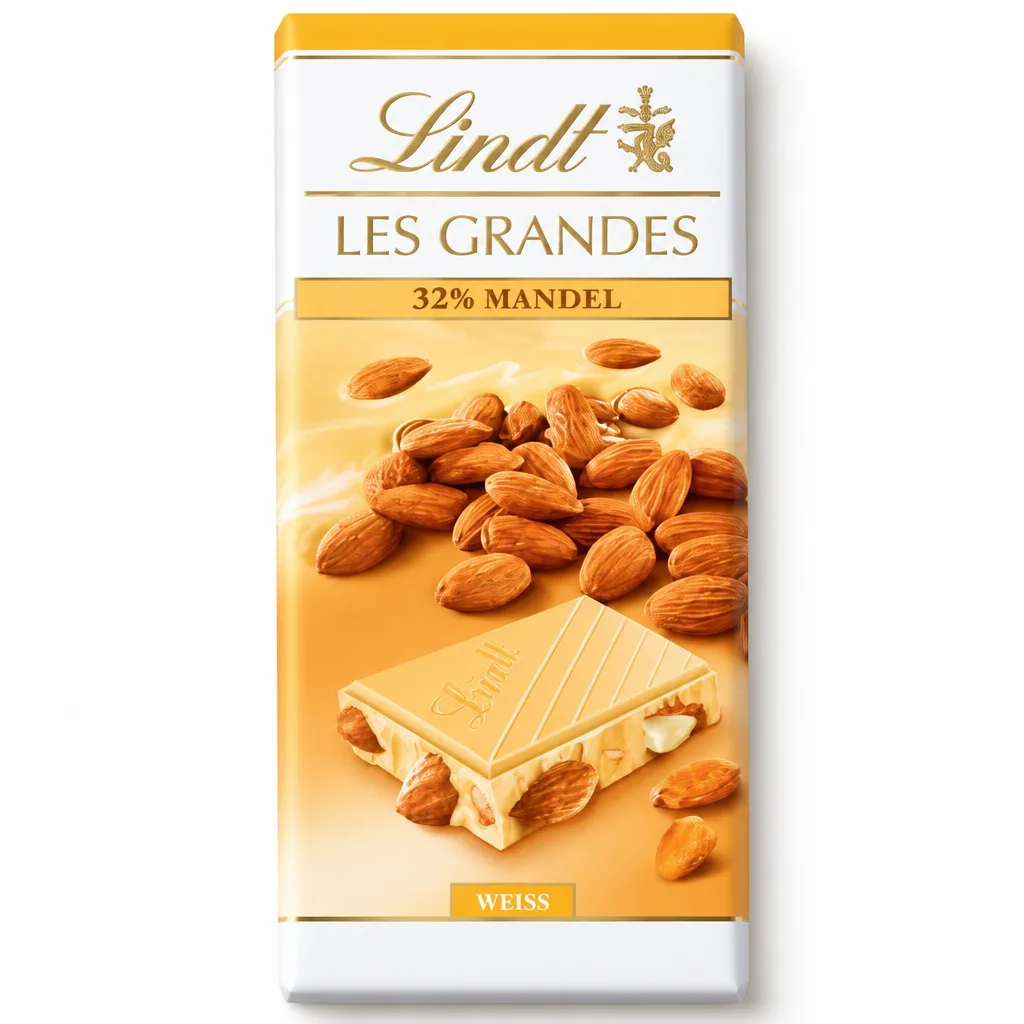 Lindt Les Grandes White Almonds 150g
