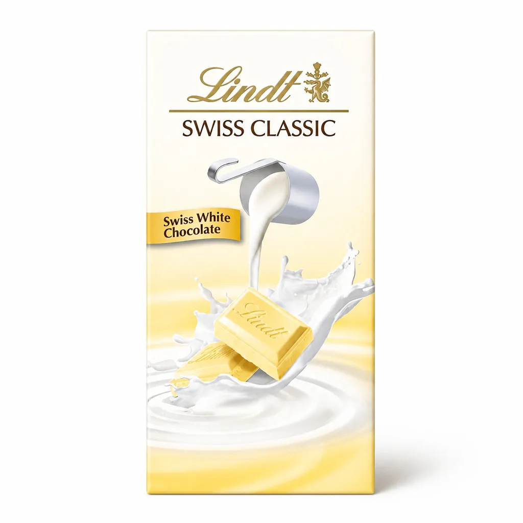 Lindt Swiss Classic White Chocolate 100g