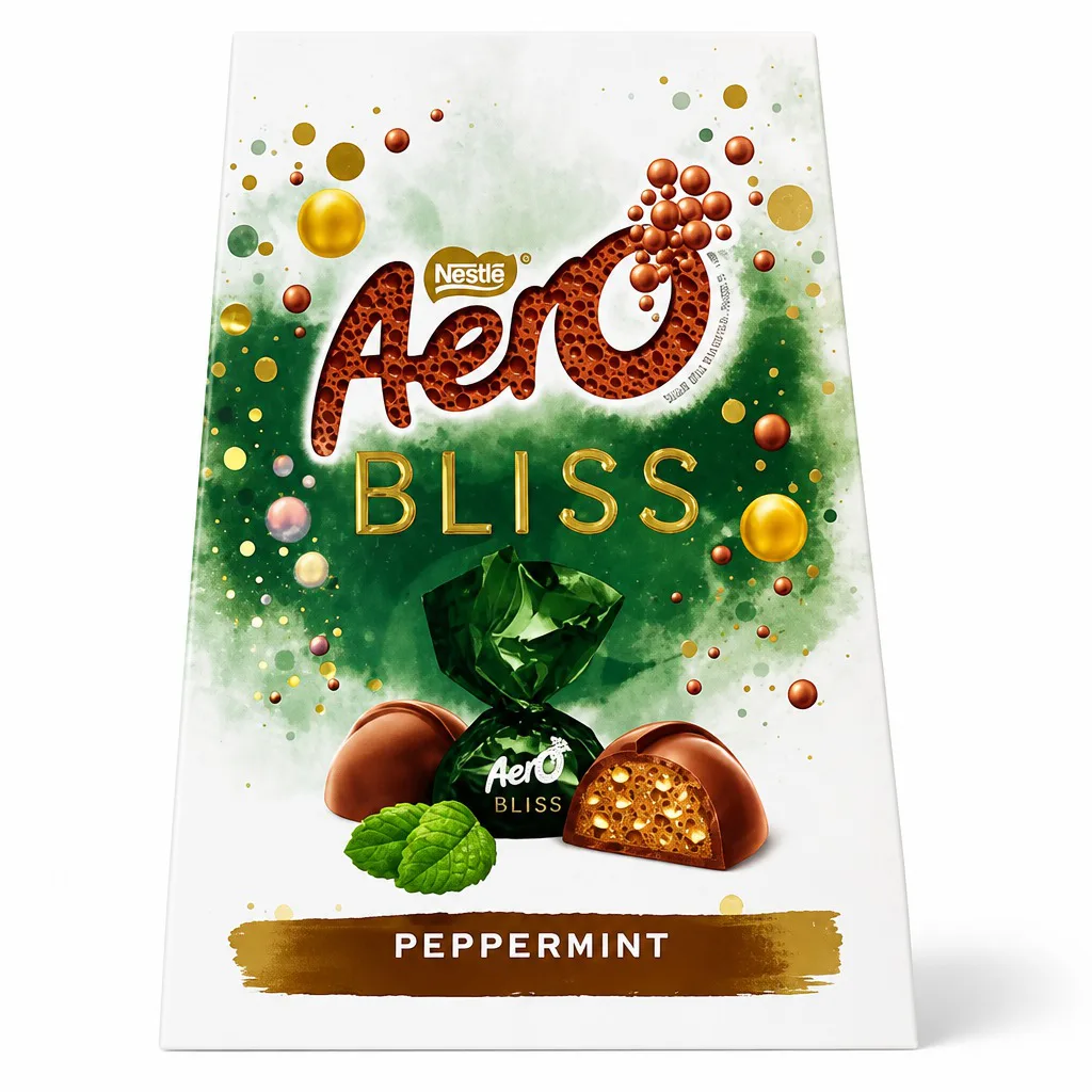 Nestle Aero Bliss Peppermint Chocolate 176g