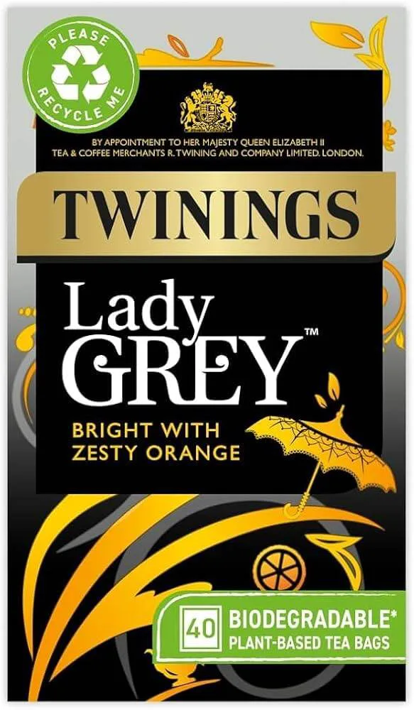 Twinings Lady Grey Tea 40 Tea Bags