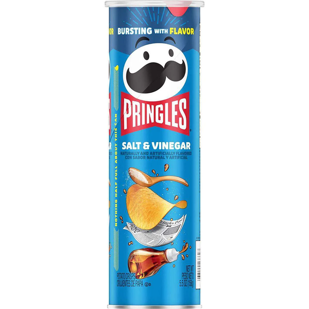 Pringles Salt and Vinegar 158g