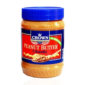 Crown Peanut Butter Chunky 340g