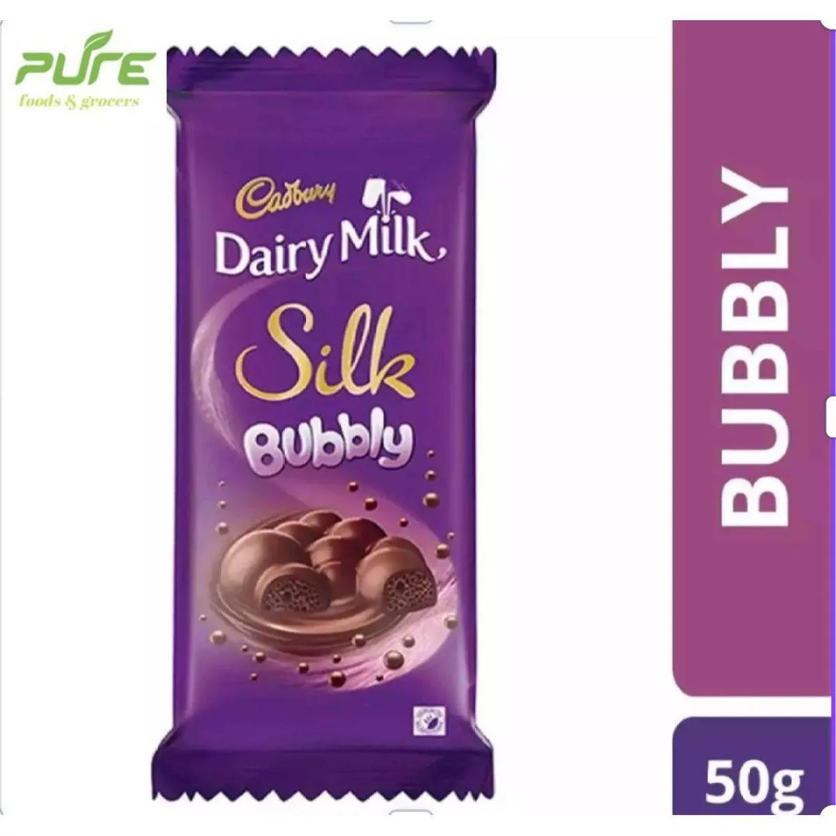 Cadbury Dairy Milk Silk Bubbly 50g