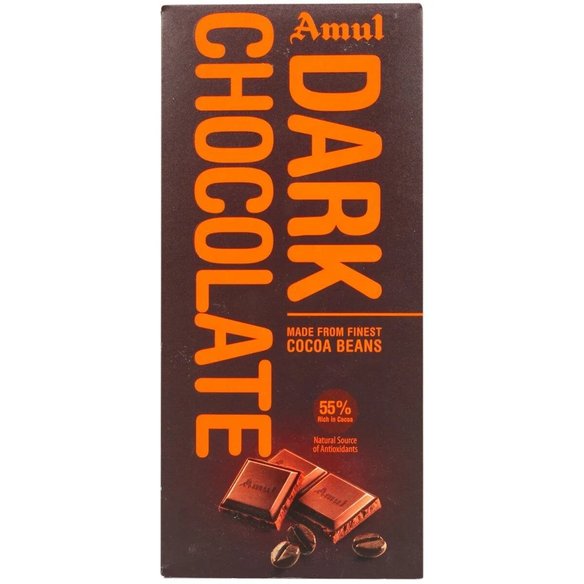 Amul Dark Chocolate 125g